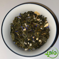 Thé Oolong - Oolong pêche et vanille - BIO