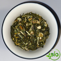 Thé vert aromatisé - Brise du Sud - BIO