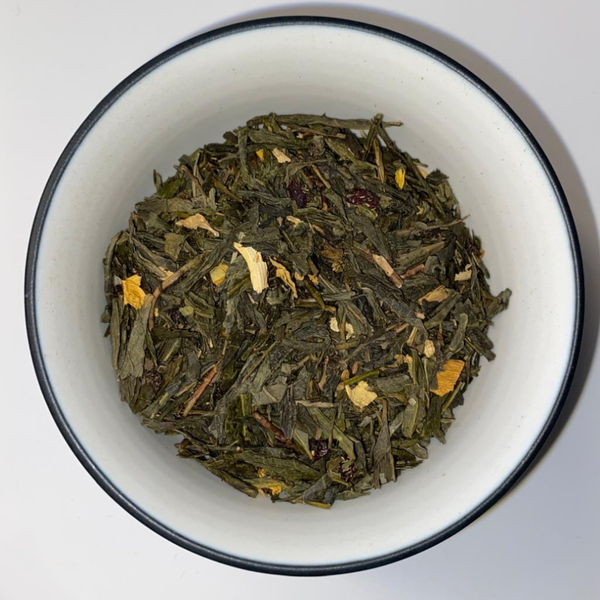 Thé vert aromatisé - Le Temps des Cerises